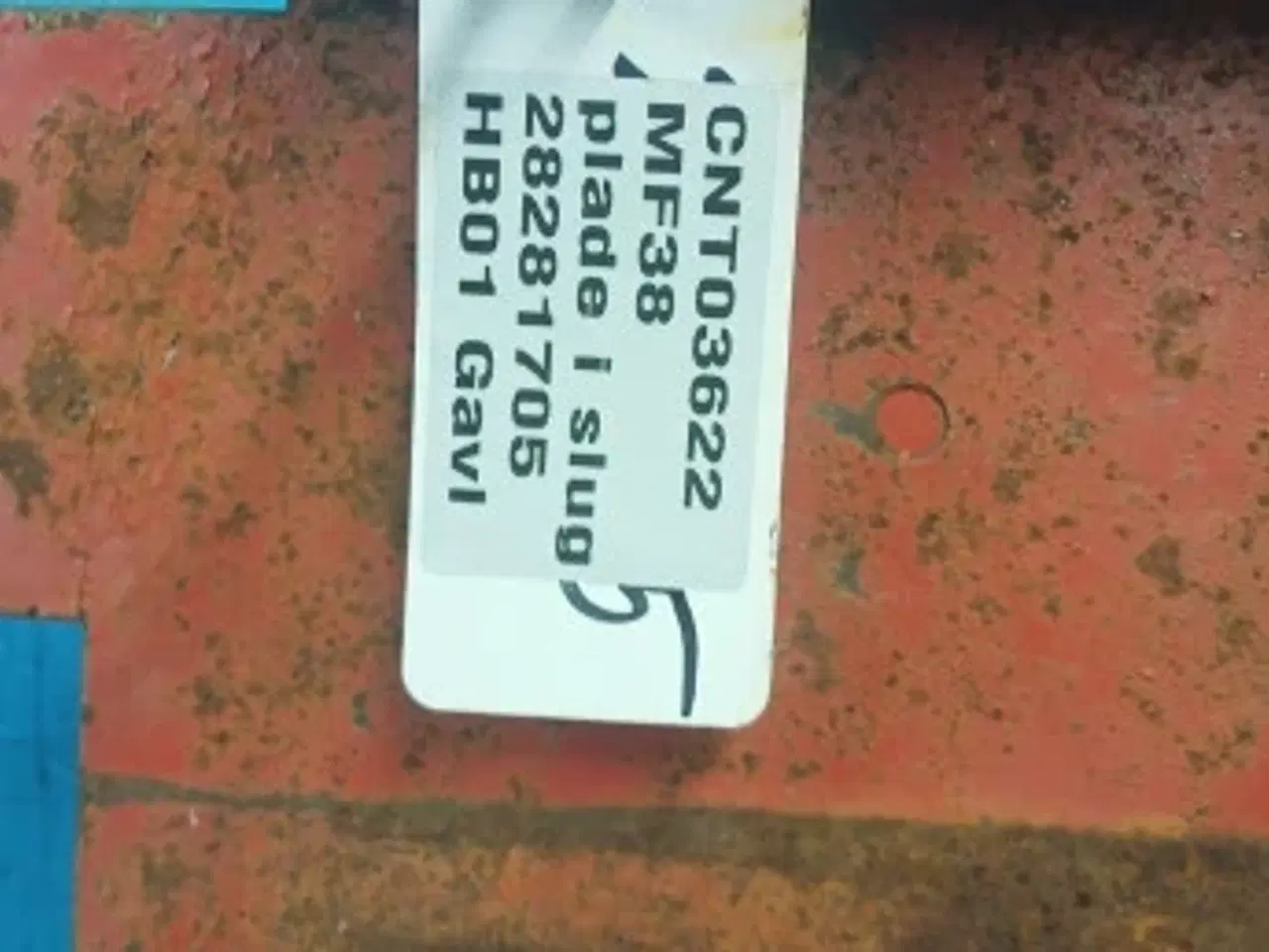 Billede 13 - Massey Ferguson 38 Plade i slug 28281705