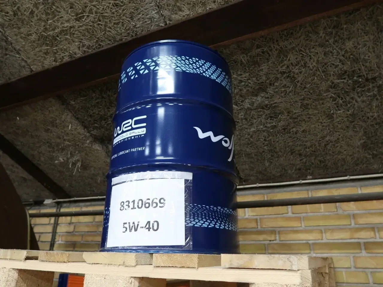 Billede 1 - 205 liter motorolie WOLF 5W-40