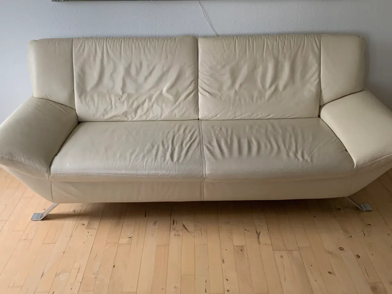 Billede 1 - Lædersofa