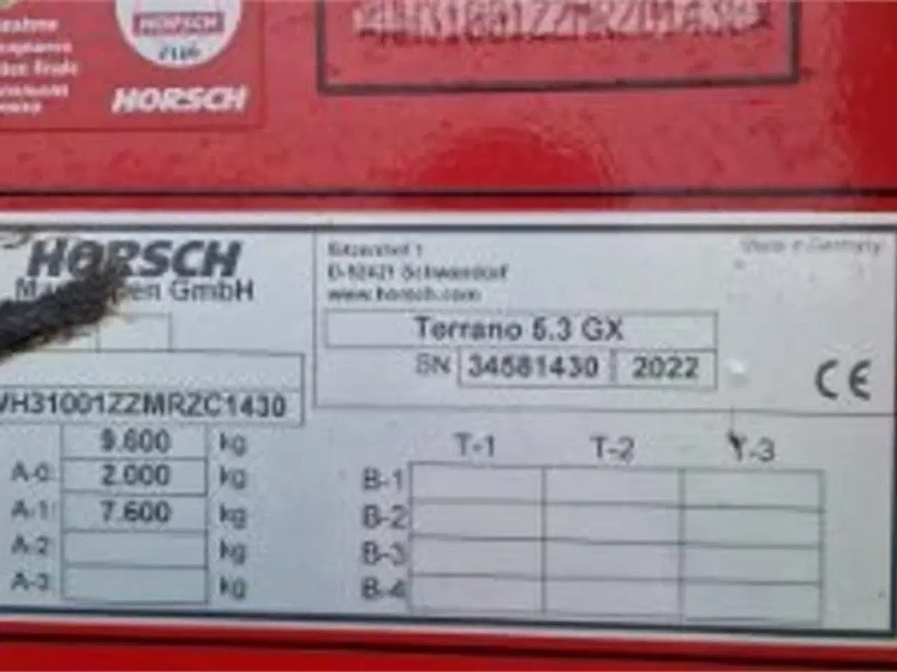 Billede 8 - Horsch TERRANO 5.3 GX Med dobbelt Uring valse