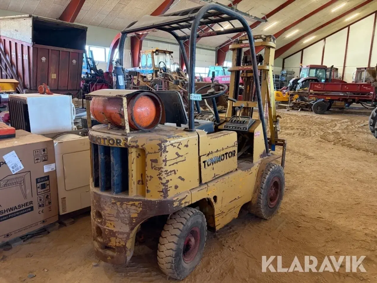 Billede 3 - Truck Towmotor V50 gas 2270 kilo