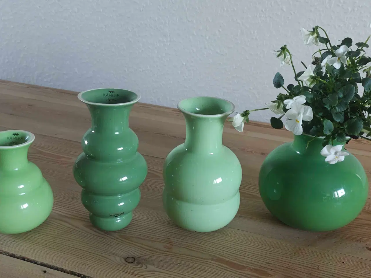 Billede 1 - 4 smukke Kāhler vaser