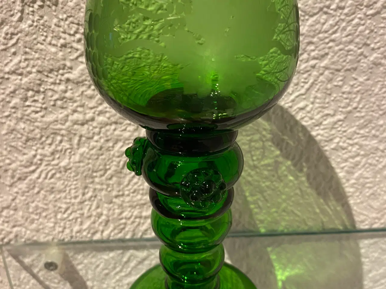 Billede 2 - 5 flotte speciel glas i grøn