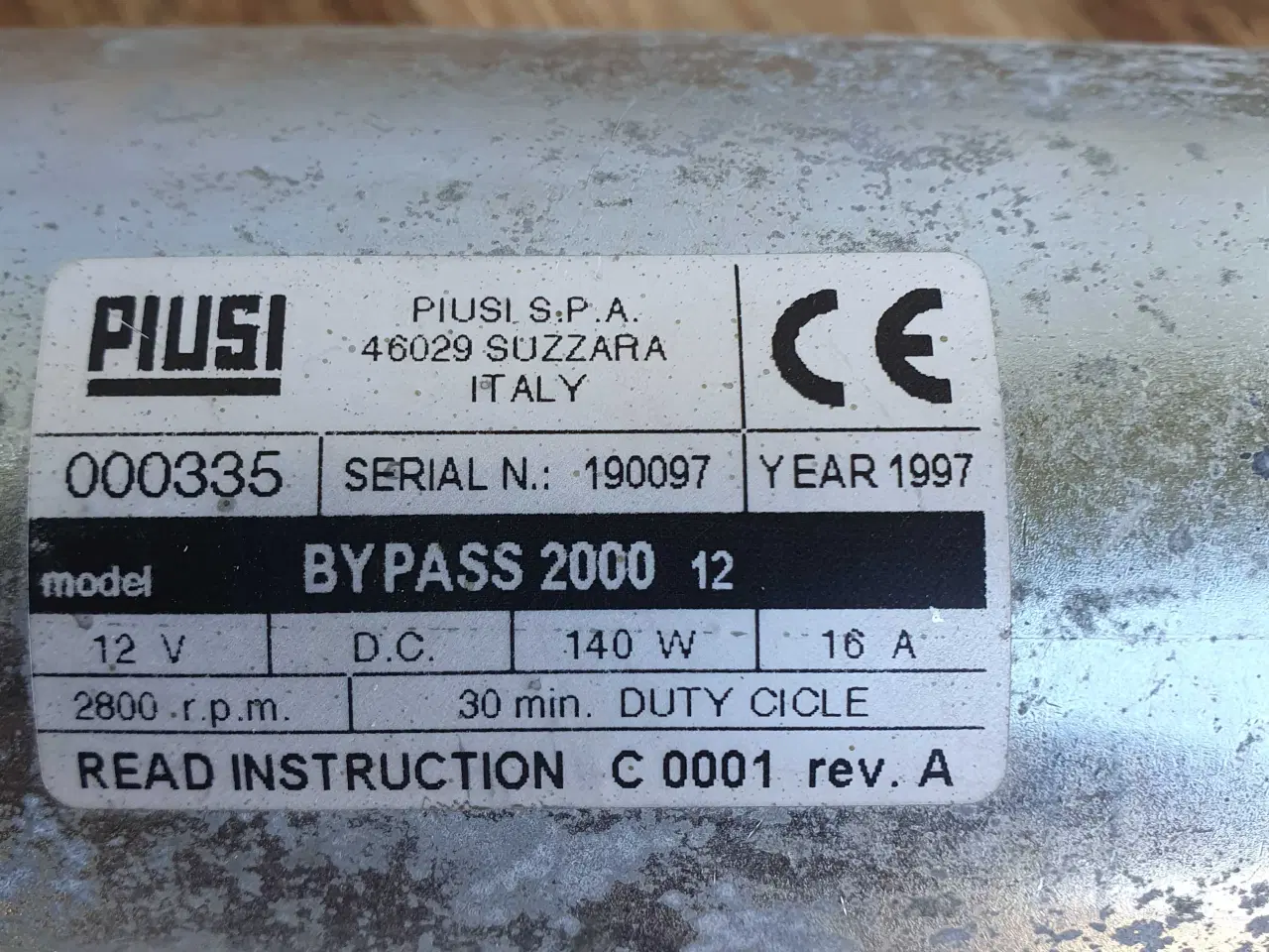 Billede 1 - Brændstof pume 