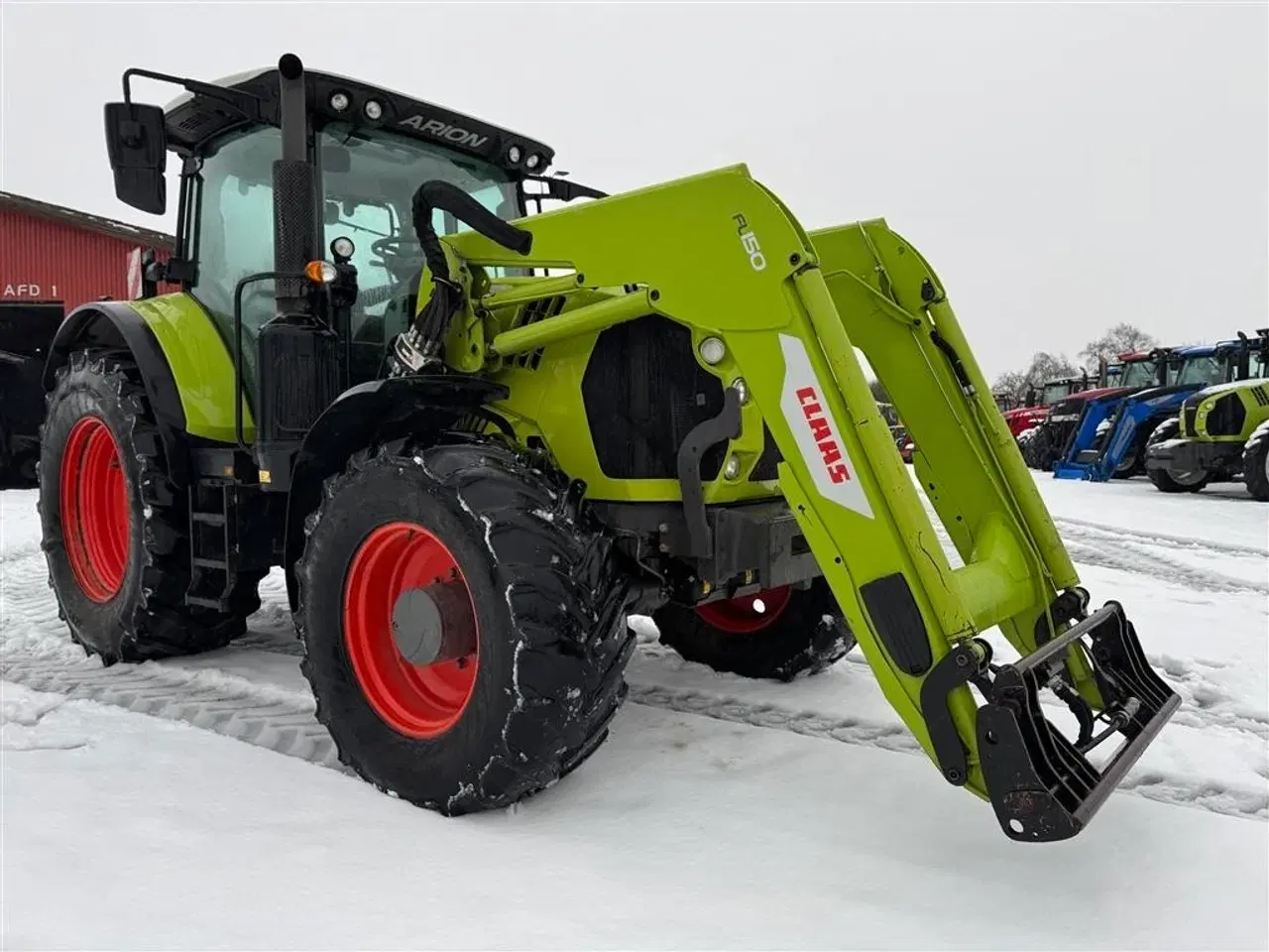 Billede 7 - CLAAS Arion 650 Cebis  KUN 4600 TIMER OG FULD AFFJEDRING!