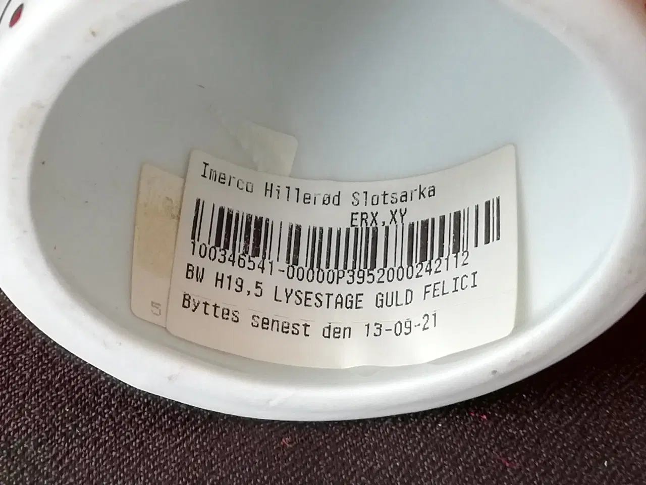 Billede 2 - Flot Bjørn Wiinblad lysestage 