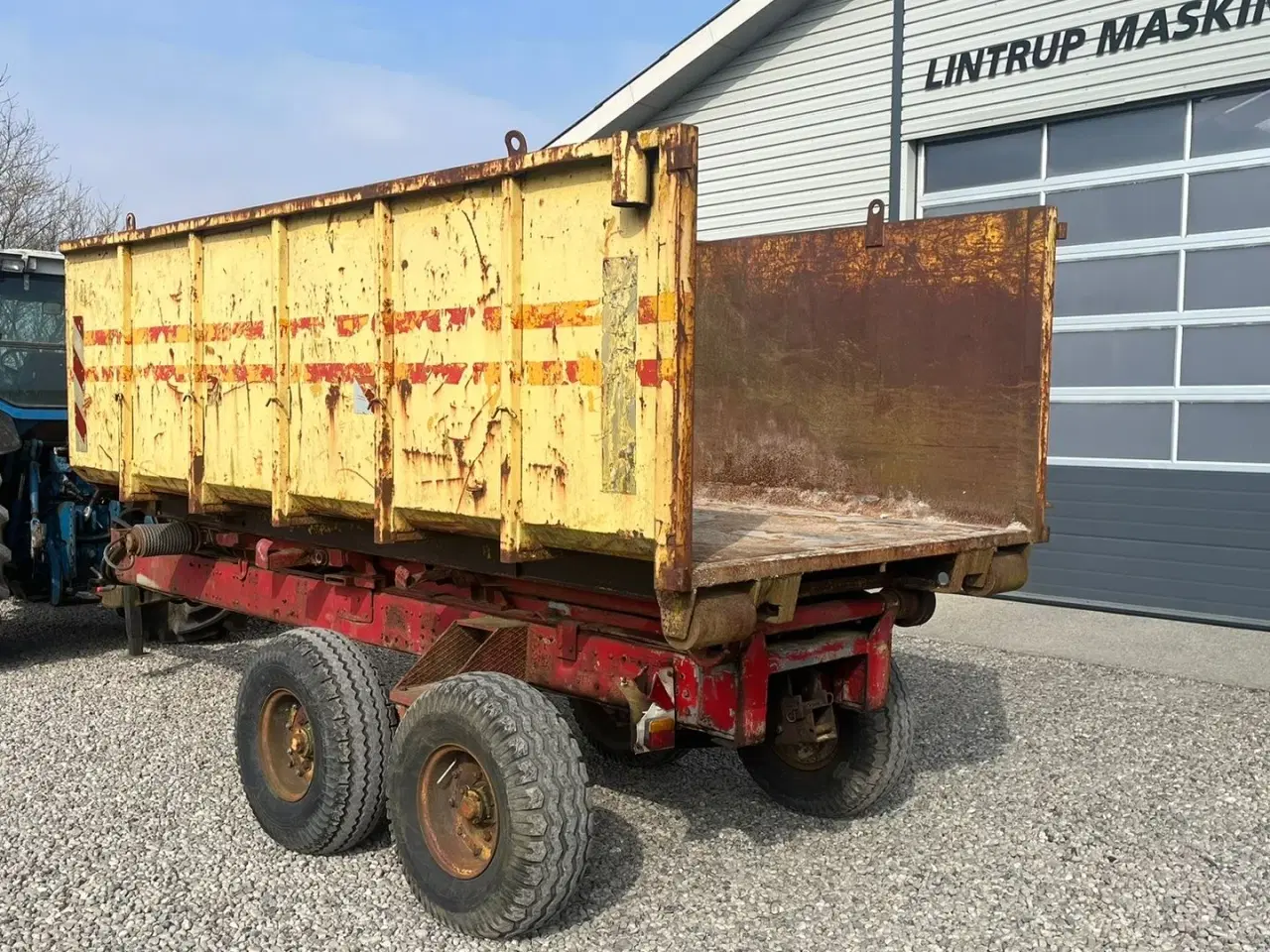 Billede 4 - - - - Wirehejsvogn Med 5m container