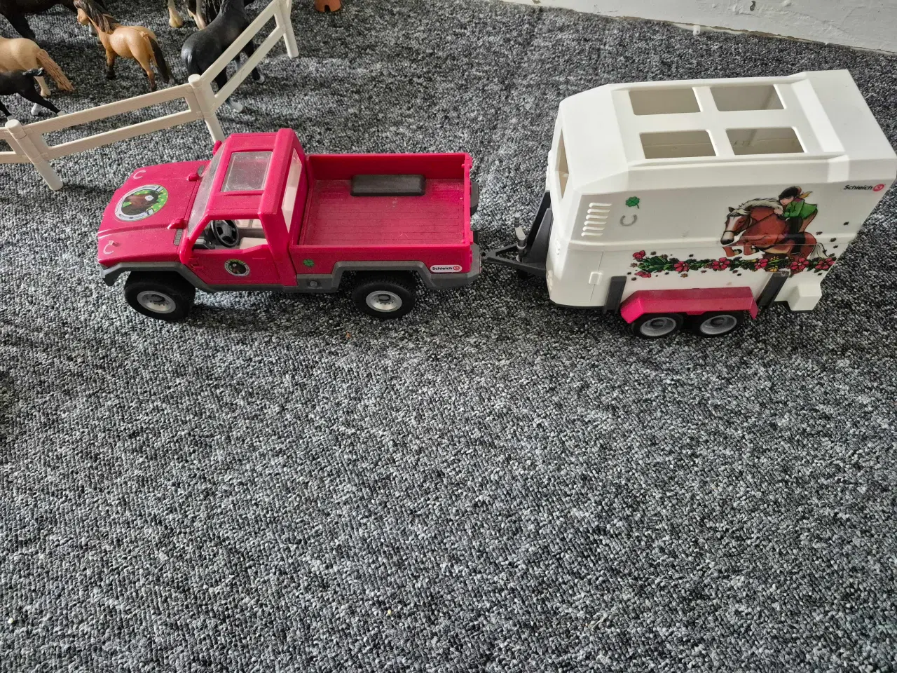 Billede 10 - Schleich heste, stald, en masse tilbehør