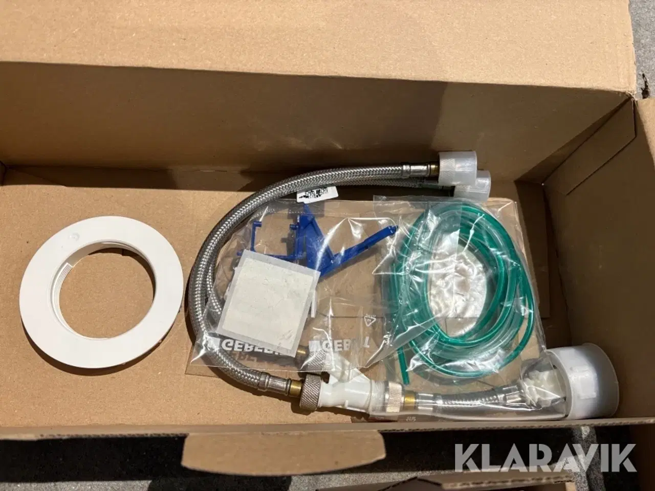 Billede 9 - Trykknap til toiletskyl Geberit hvid og sort glas 30 styk