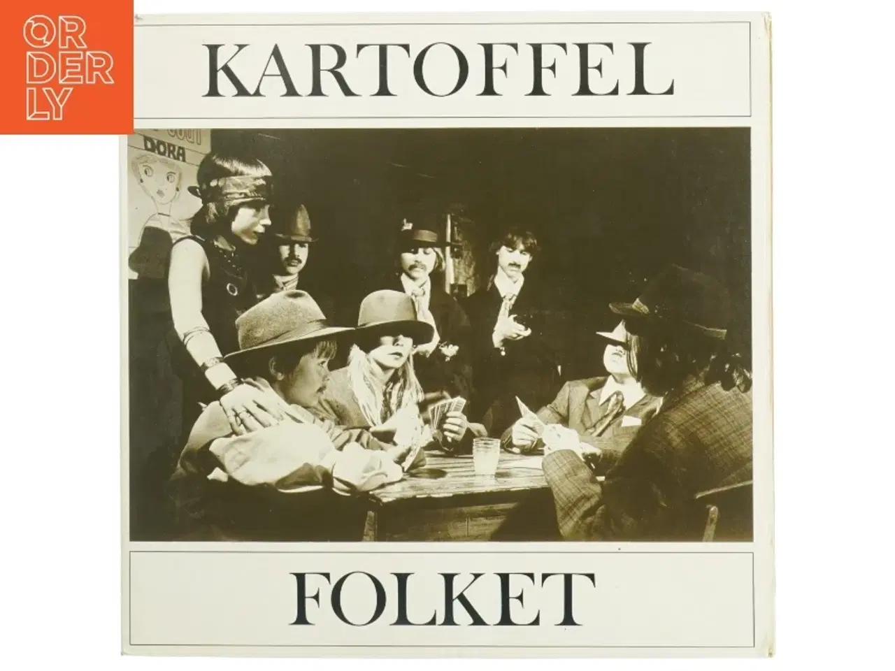 Billede 1 - Kartoffel Folket vinylplade (str. 31 x 31 cm)