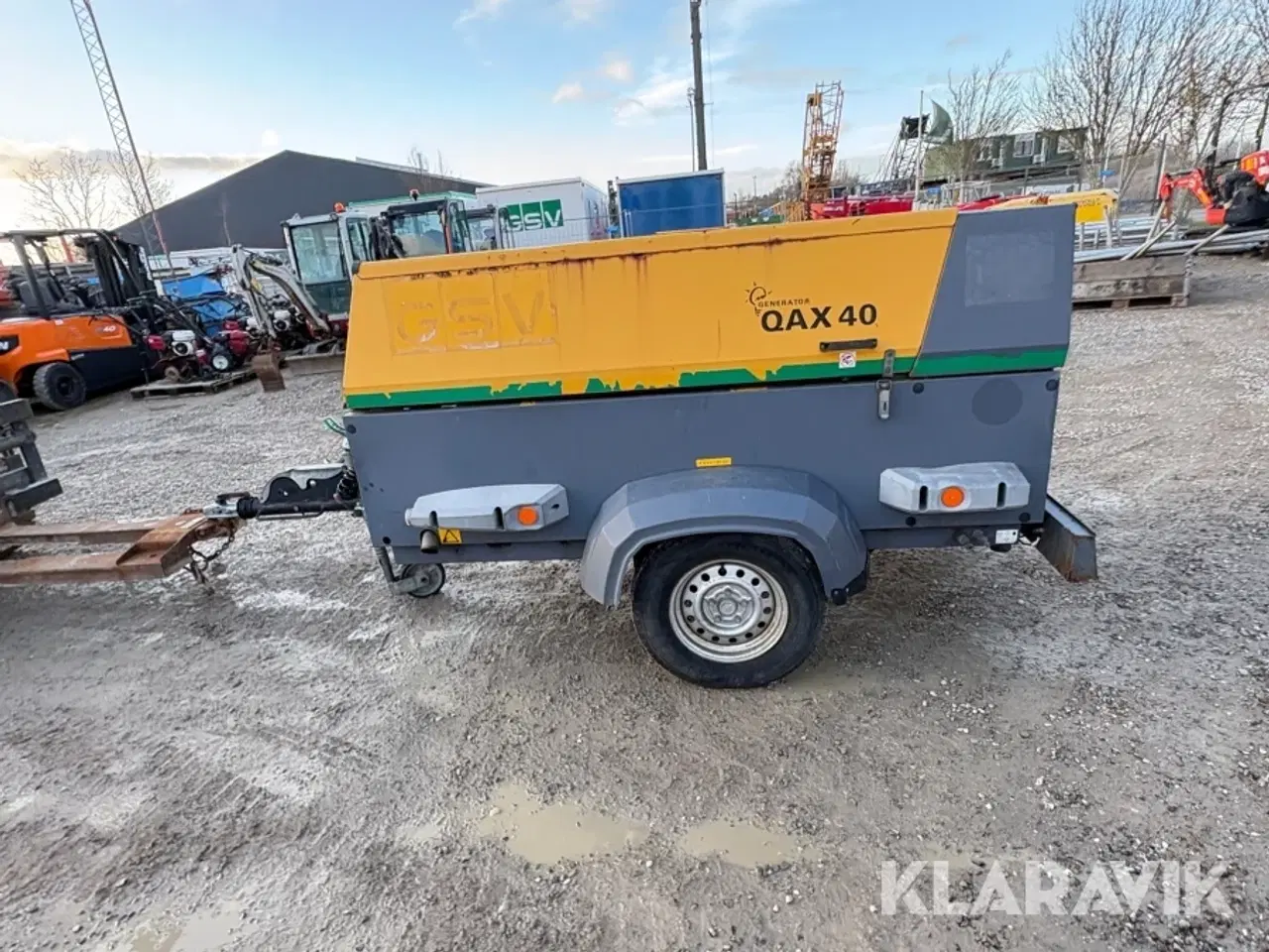 Billede 6 - Generator trailer Atlas copco QAX 40