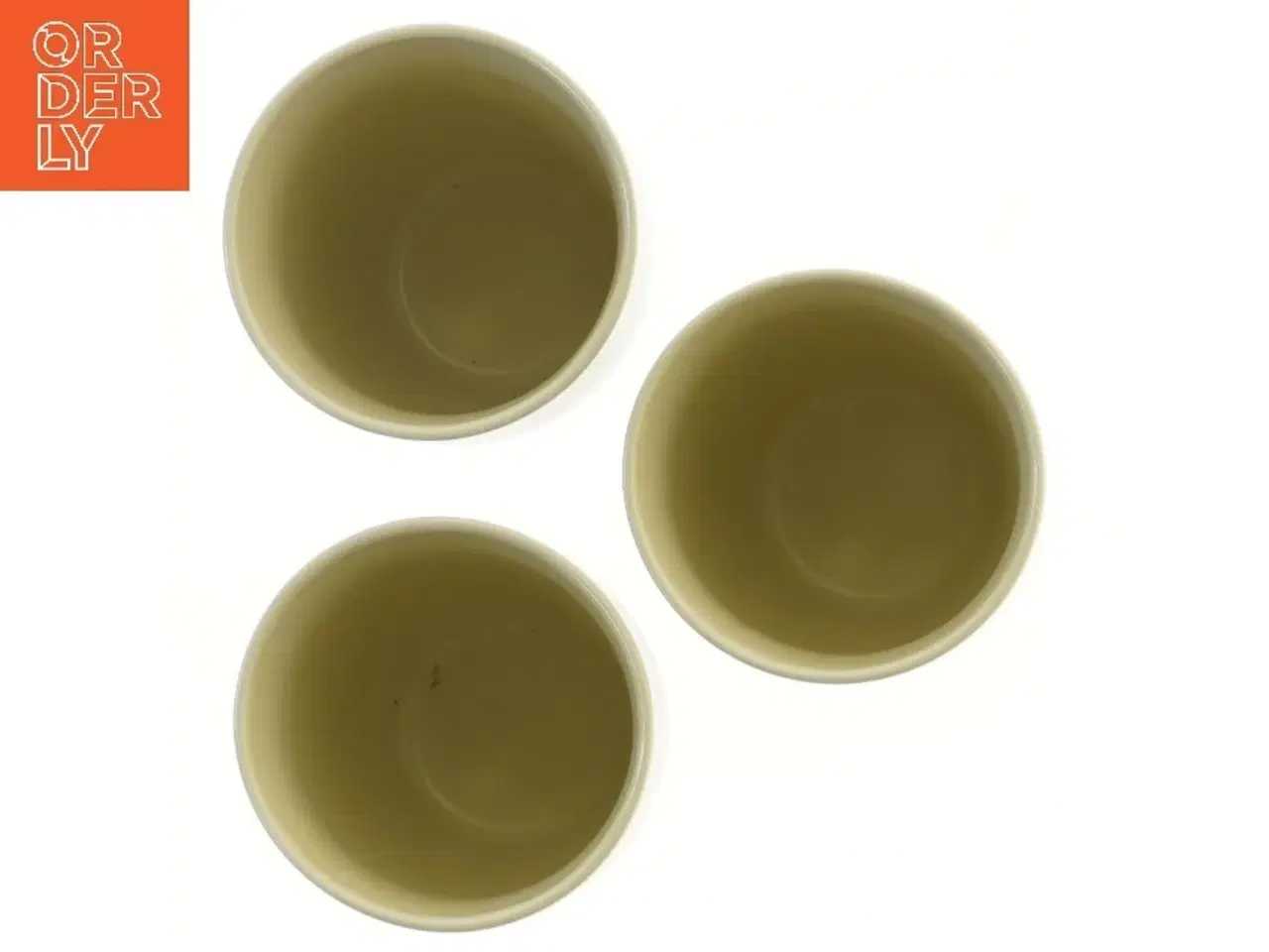 Billede 3 - Sæt af 3 beige kopper fra Aida fra Aida (str. Ø 8,5x10,5 cm)