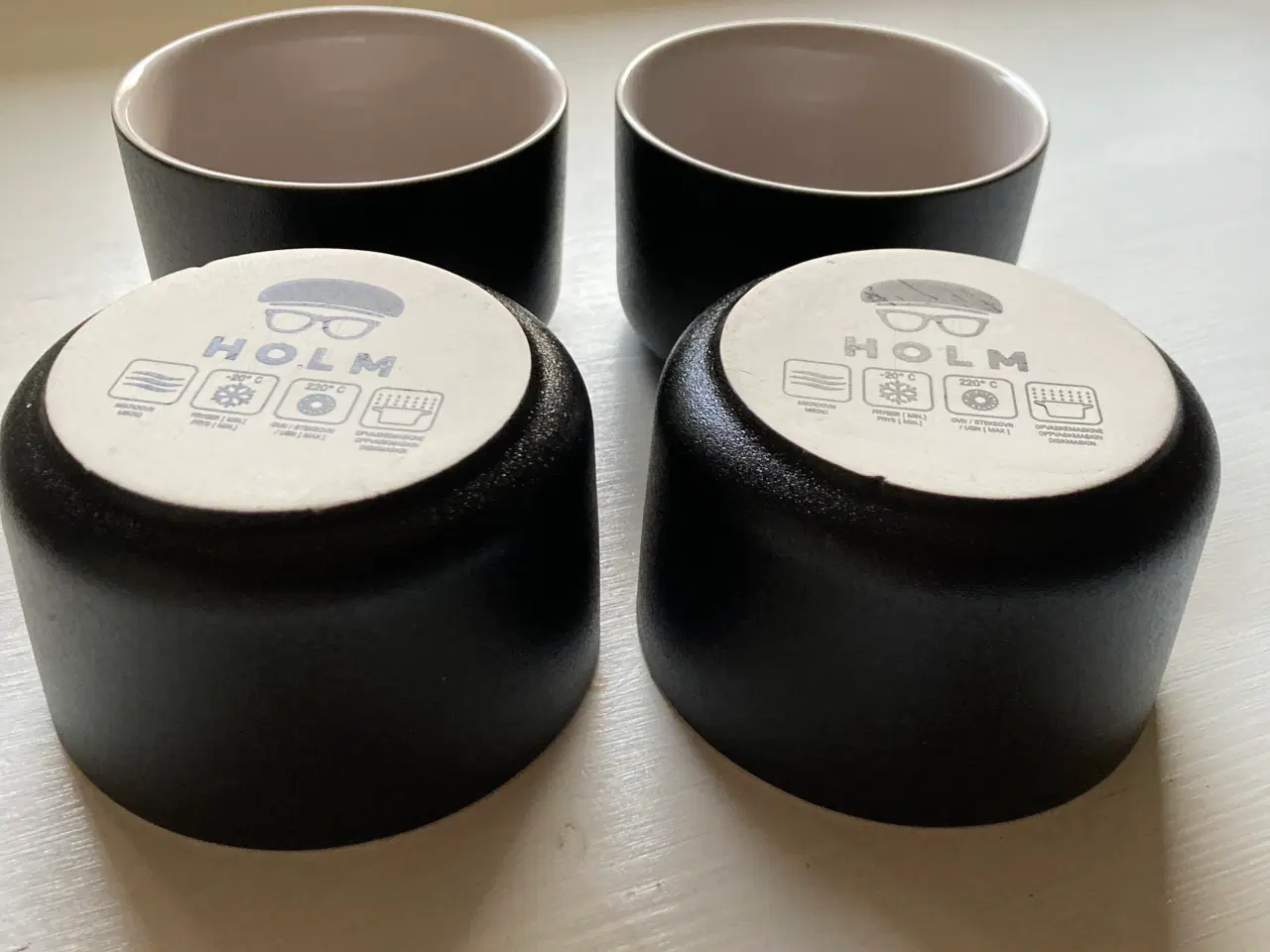 Billede 2 - Claus Holm ramekiner, 4 stk