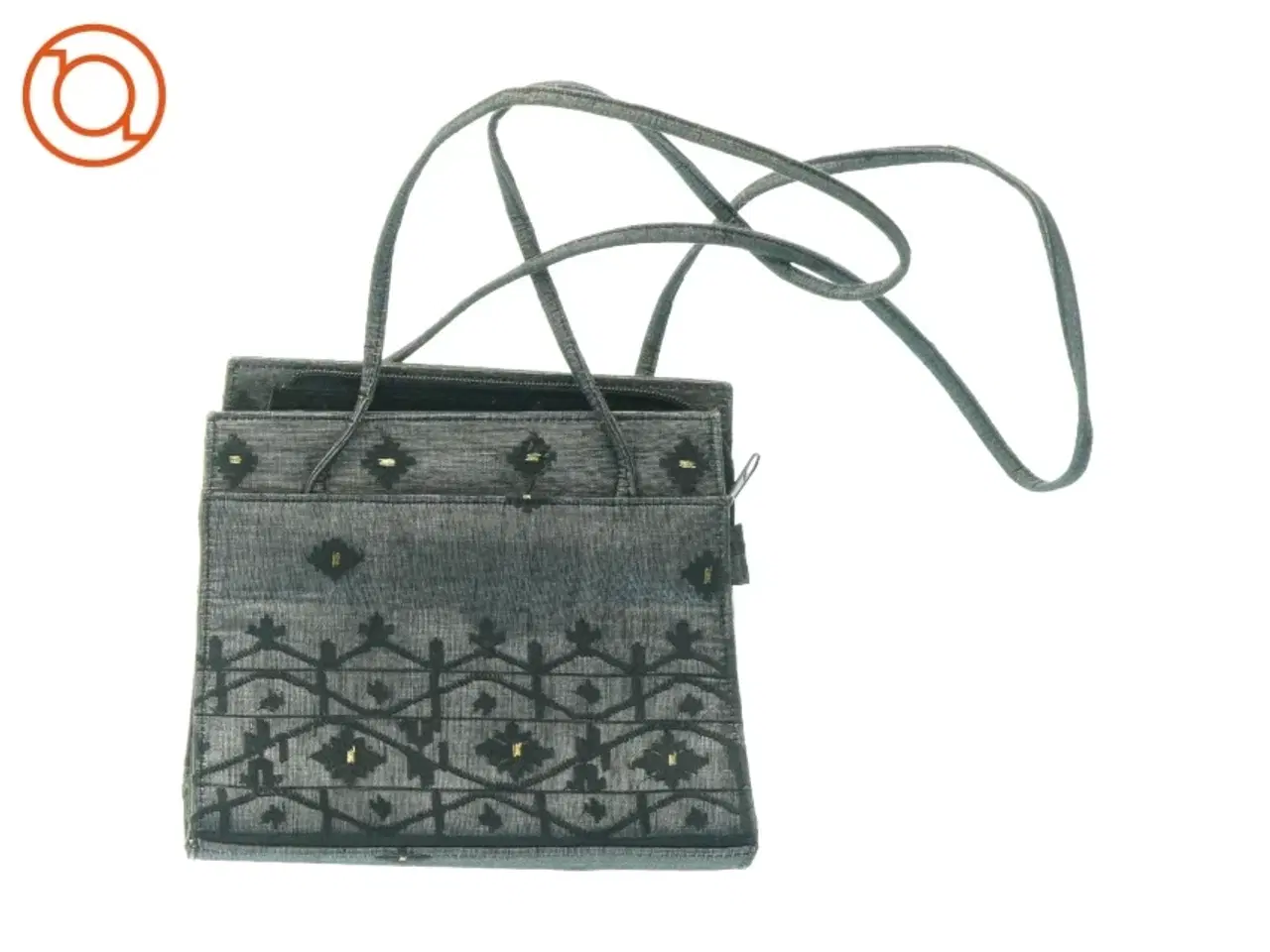 Billede 2 - Broderet taske (str. 20 x 18 cm)