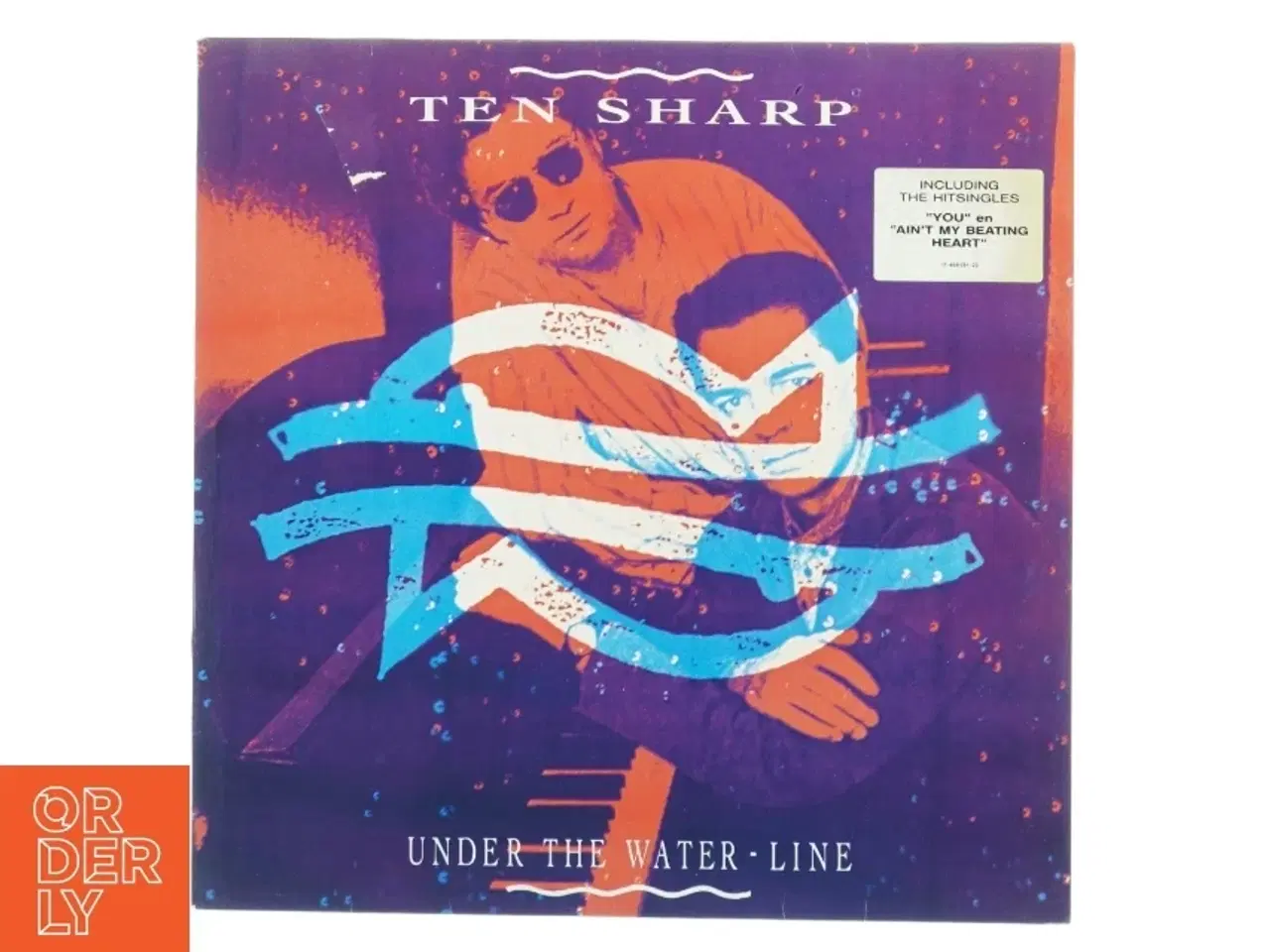 Billede 1 - Ten Sharp - &#39;Under The Water-Line&#39; Vinyl LP (str. 31 x, 31 cm)