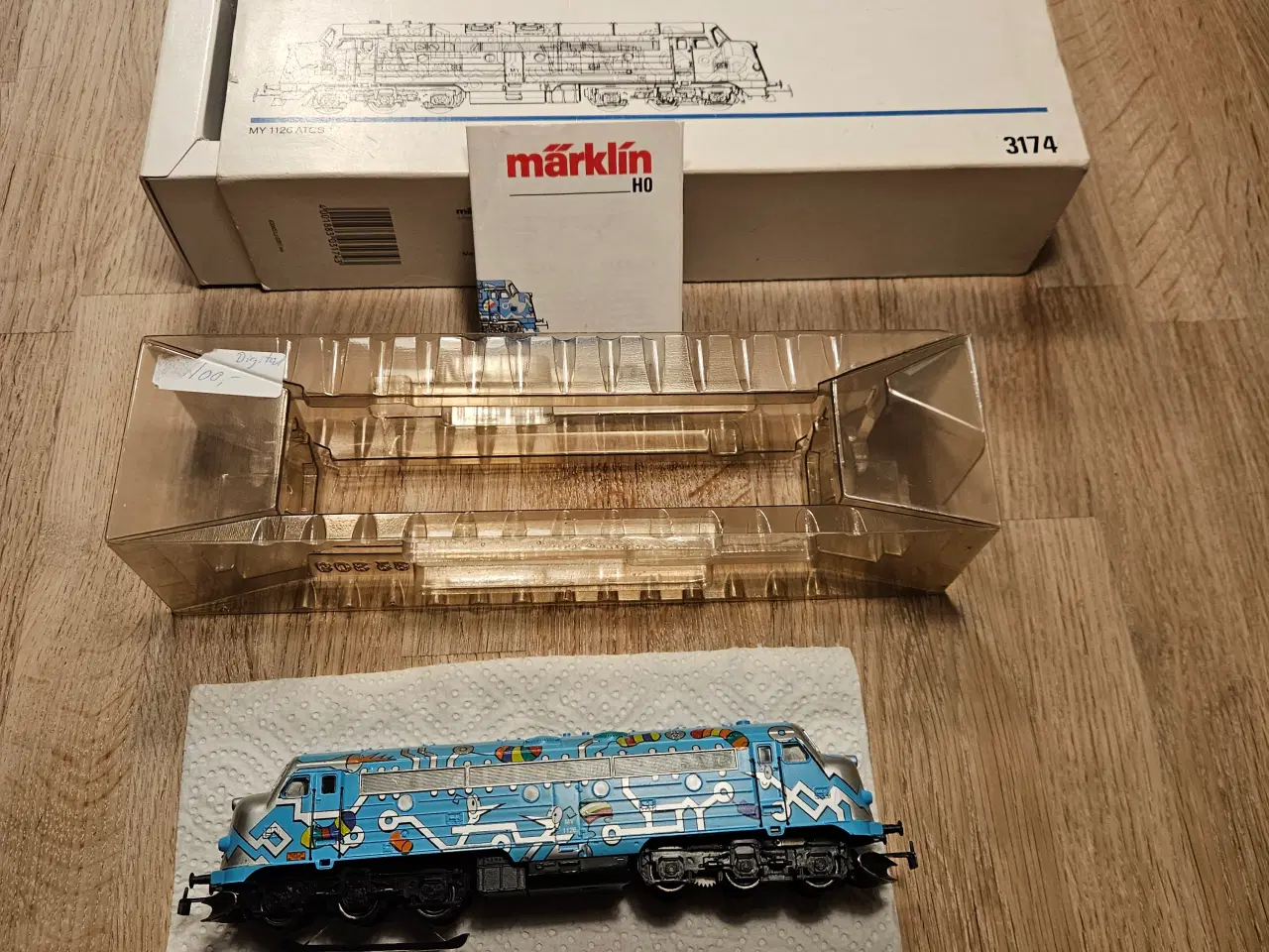 Billede 2 - Märklin 3174, DSB MY ATCS Grafitti 