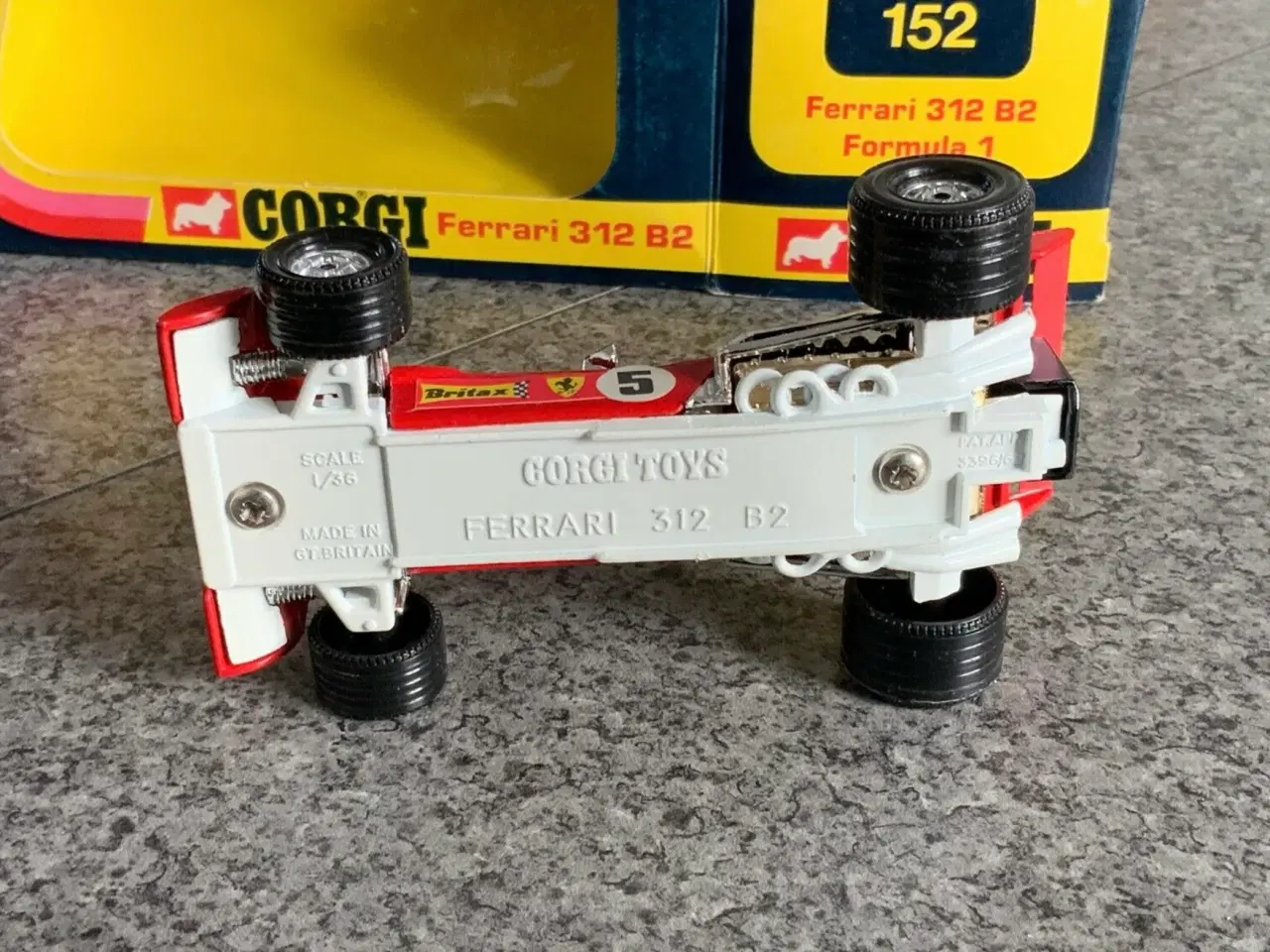 Billede 6 - Corgi Toys No. 152 Ferrari 312 B2, scale 1:36