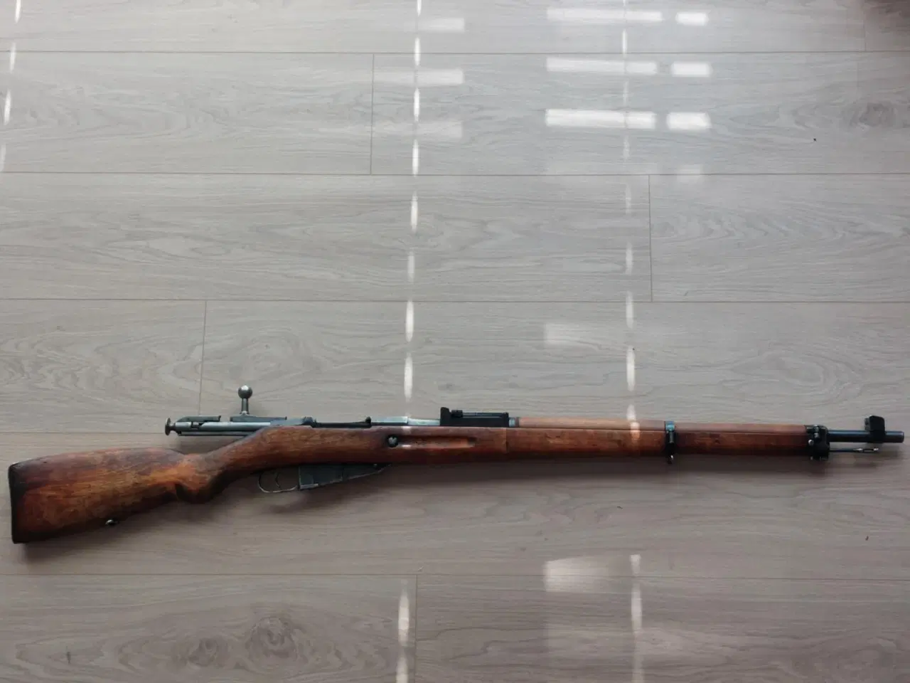 Billede 8 - Deaktiveret Finsk Mosin nagant M39 riffel  
