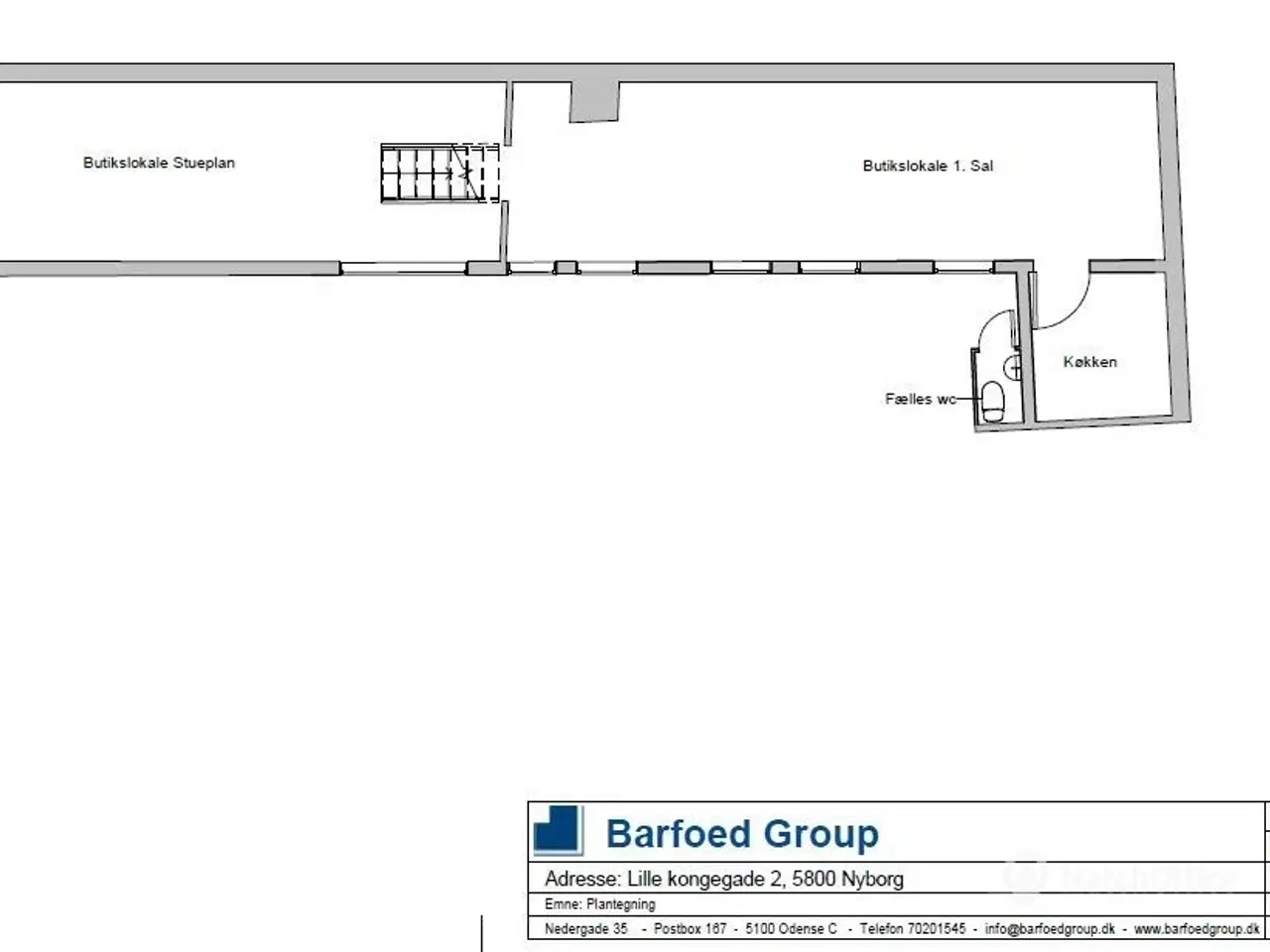 Billede 9 - 105 m² Butikslokale – Lille Kongegade – Nyborg