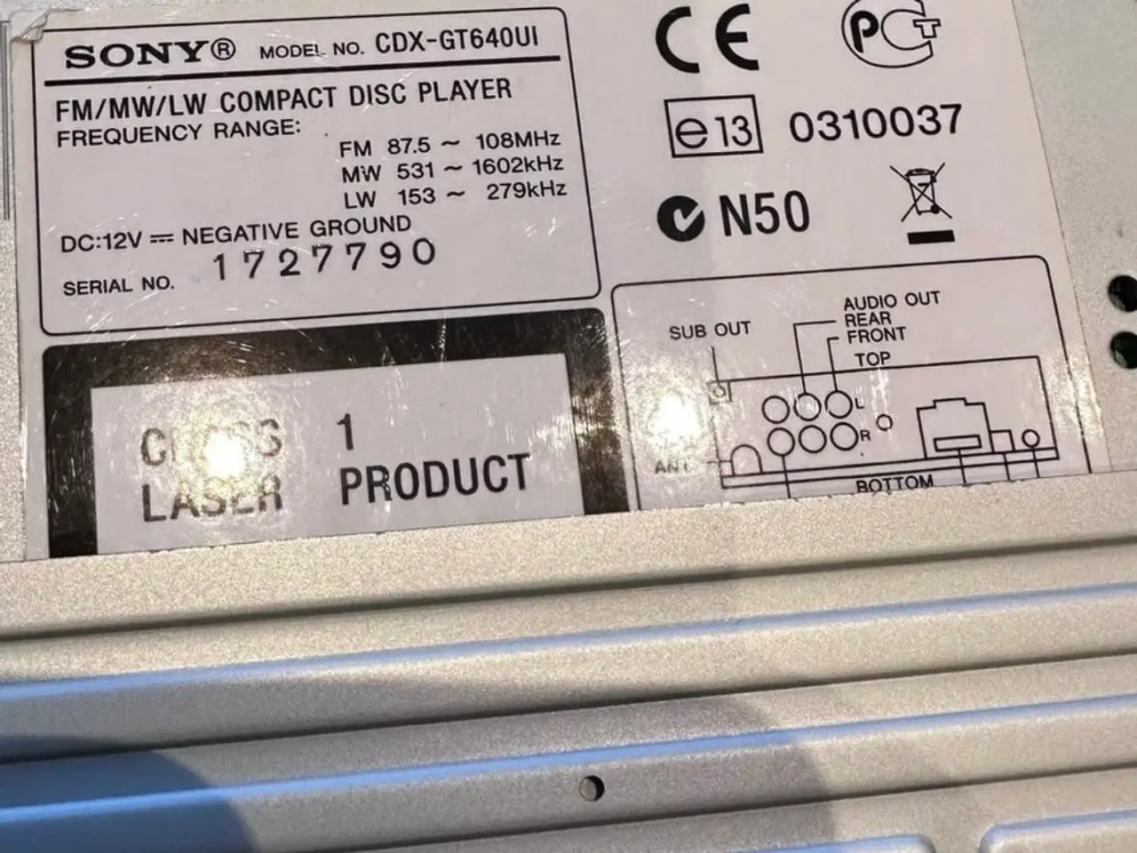 Billede 4 - Sony bil Radio