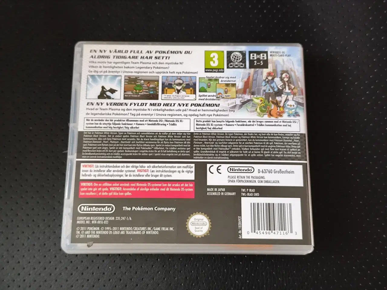 Billede 6 - Pokemon White Version - Nintendo DS Spil / DS Spil