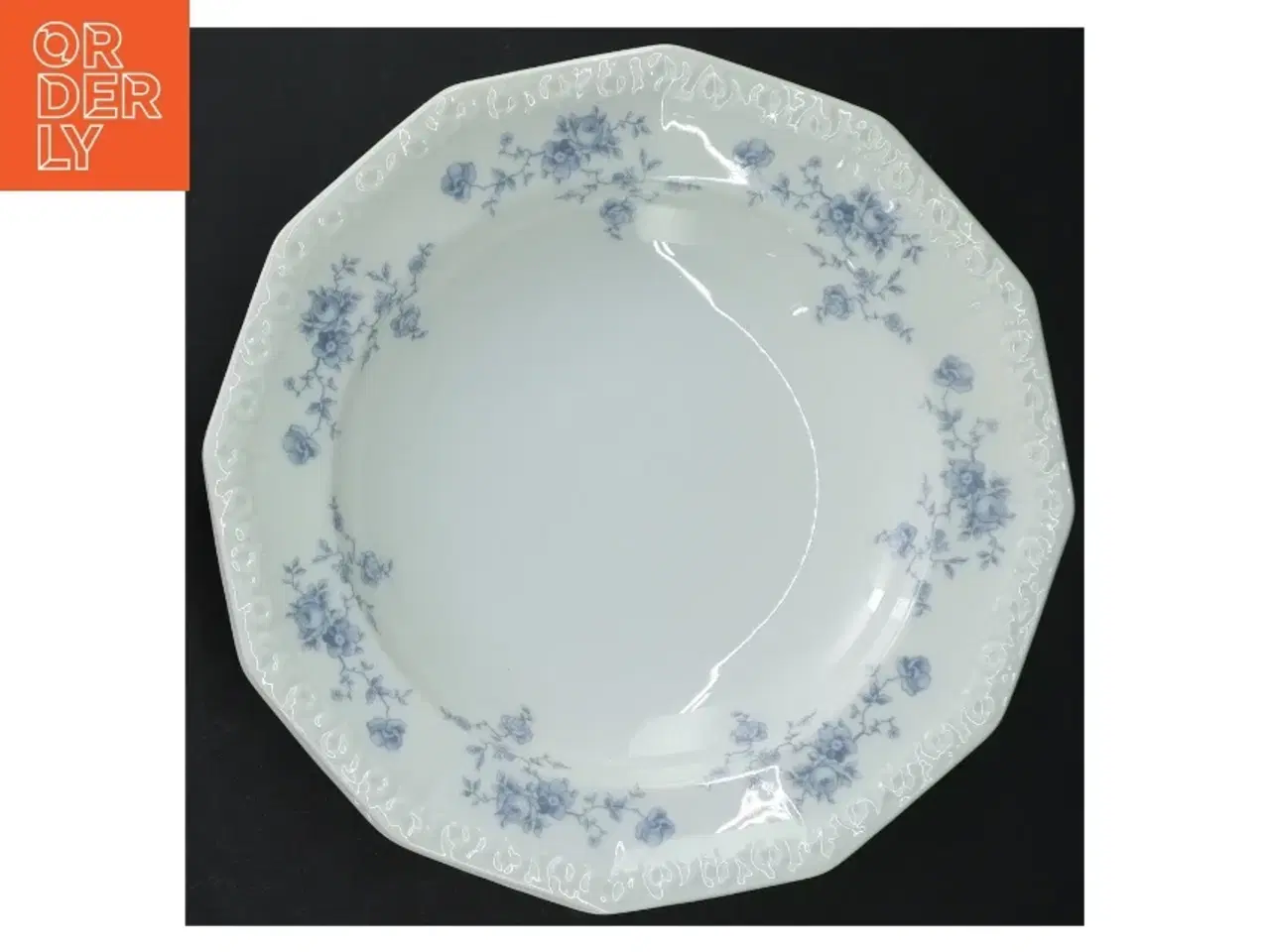 Billede 5 - Porcelænstallerken med blomsterdekor fra Rosenthal (str. Ø. 21,5 cm)
