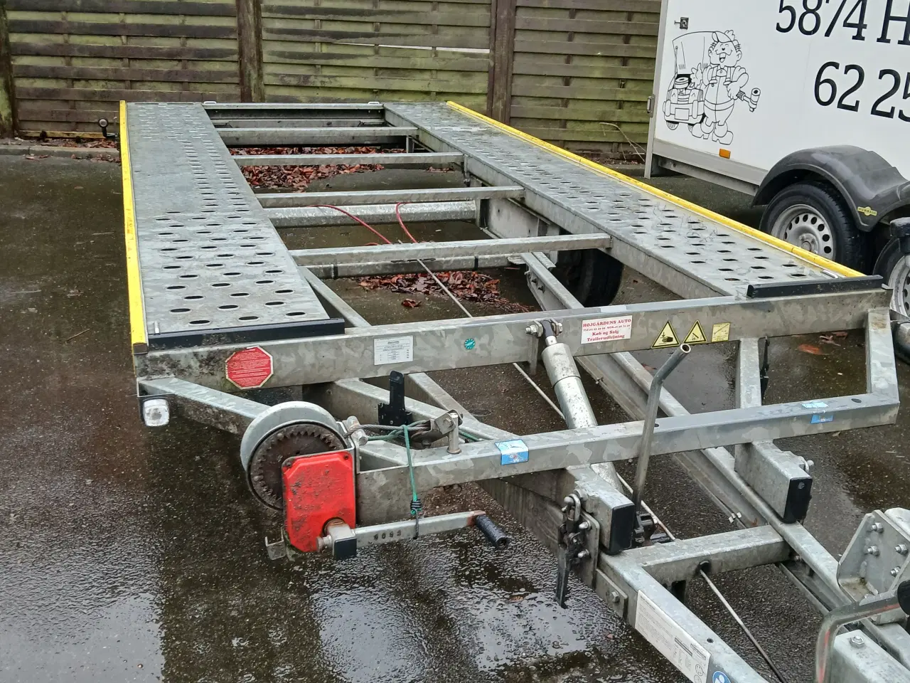 Billede 1 - Leje af 2700 kg  Autotrailer