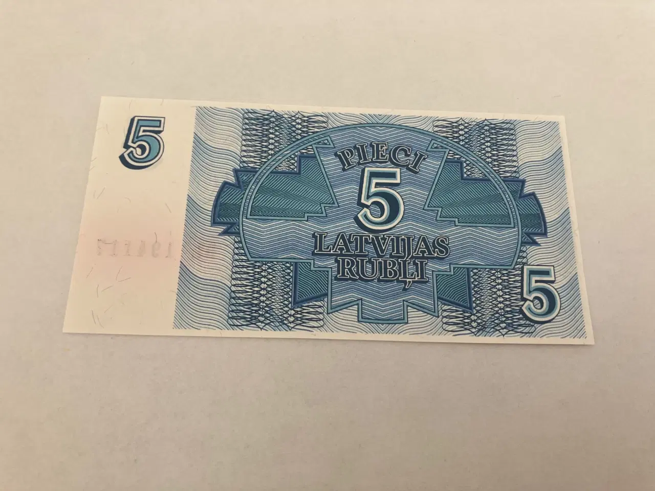 Billede 2 - 5 Rubli Latvia 1992