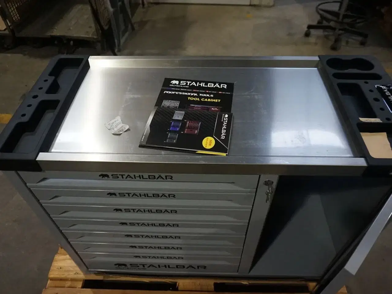 Billede 11 - Værktøjsvogn, Stahlbär, 7 skuffer inkl. Værktøj. Grey