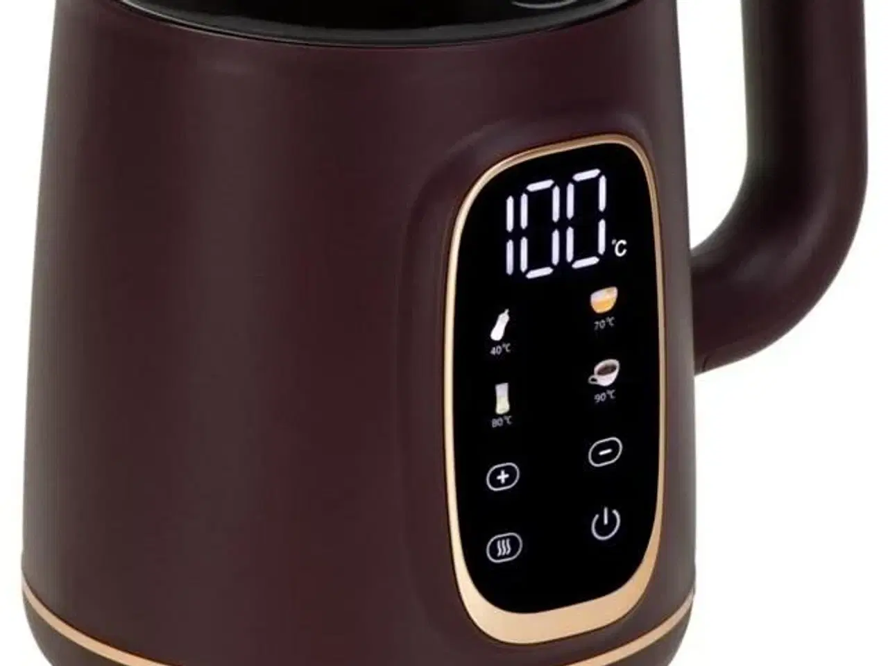 Billede 3 - Elkedel med temperaturvalg – Adler AD 1305, bordeaux, 1,7 l