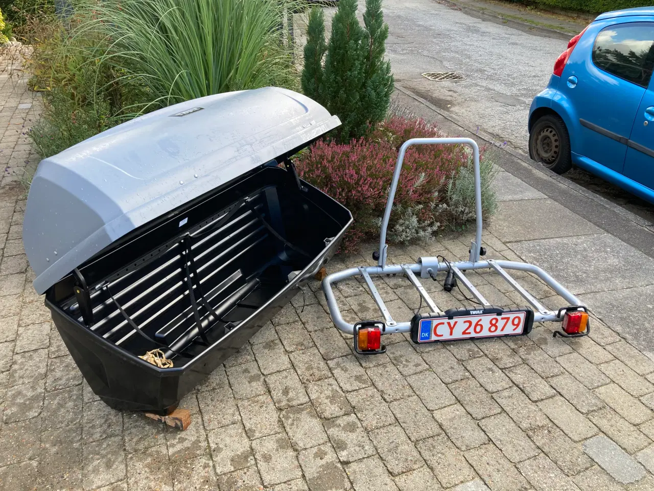 Billede 2 - Thule bagageboks til krog med stativ
