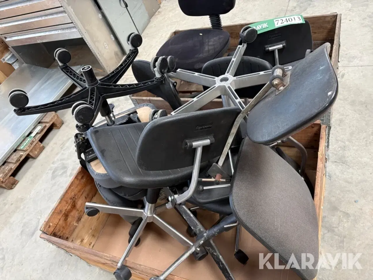 Billede 8 - Kontorstole 8 styk