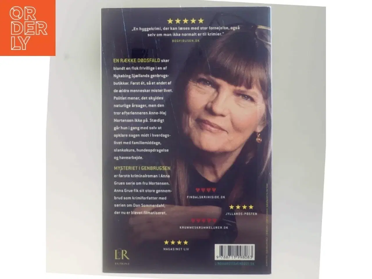 Billede 3 - Mysteriet i Genbrugsen : kriminalroman af Anna Grue (Bog)