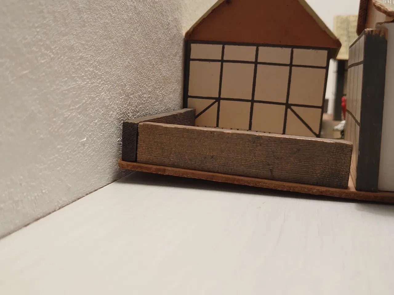 Billede 5 - Vintage "Hanse" træ bondegård.Britains dyr.31dele