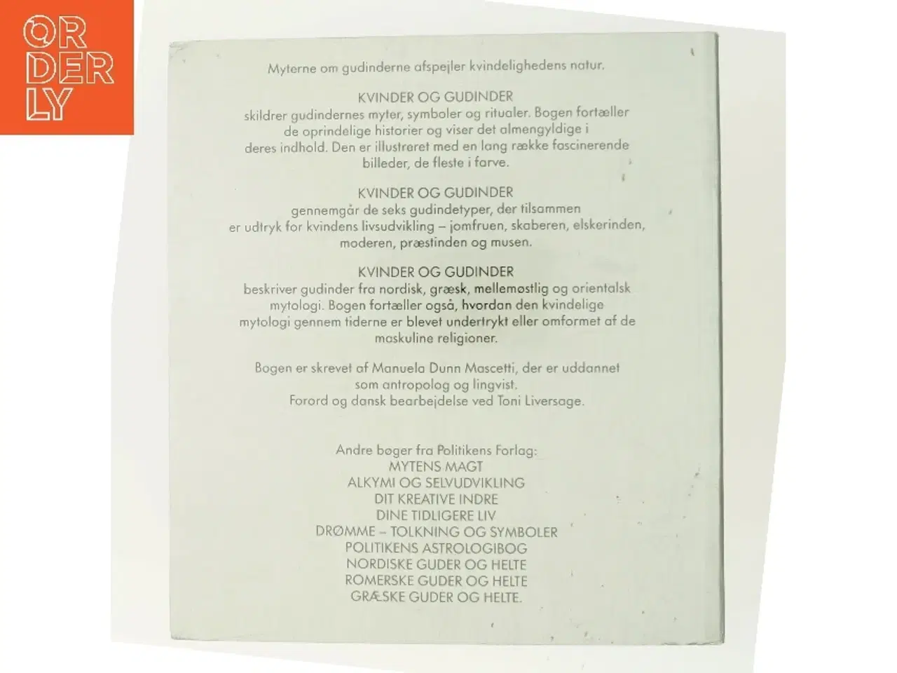 Billede 3 - Kvinder og Gudinder af Manuela Dunn Mascetti (Bog)