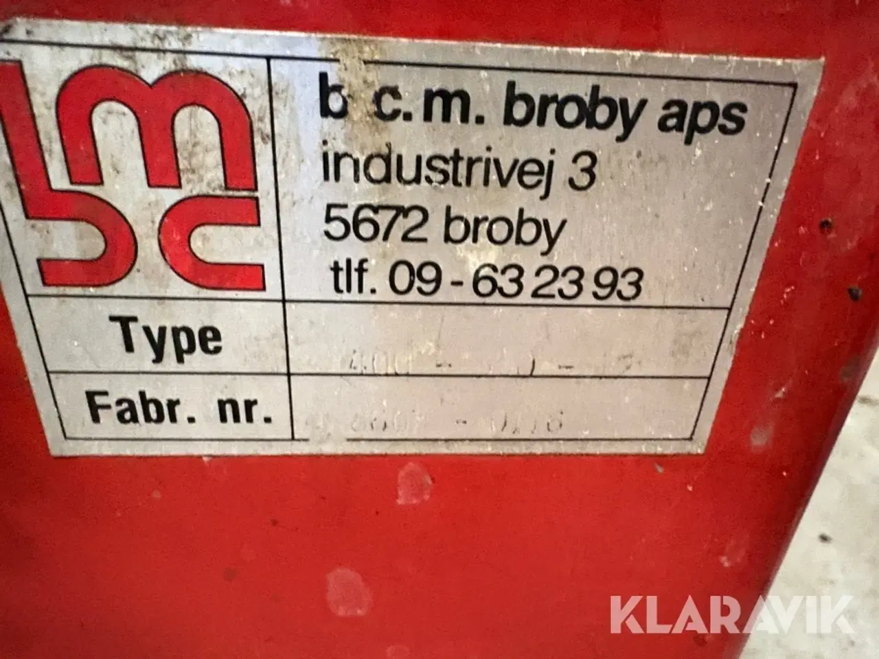 Billede 5 - Hjulløfter BCM 400-330-12