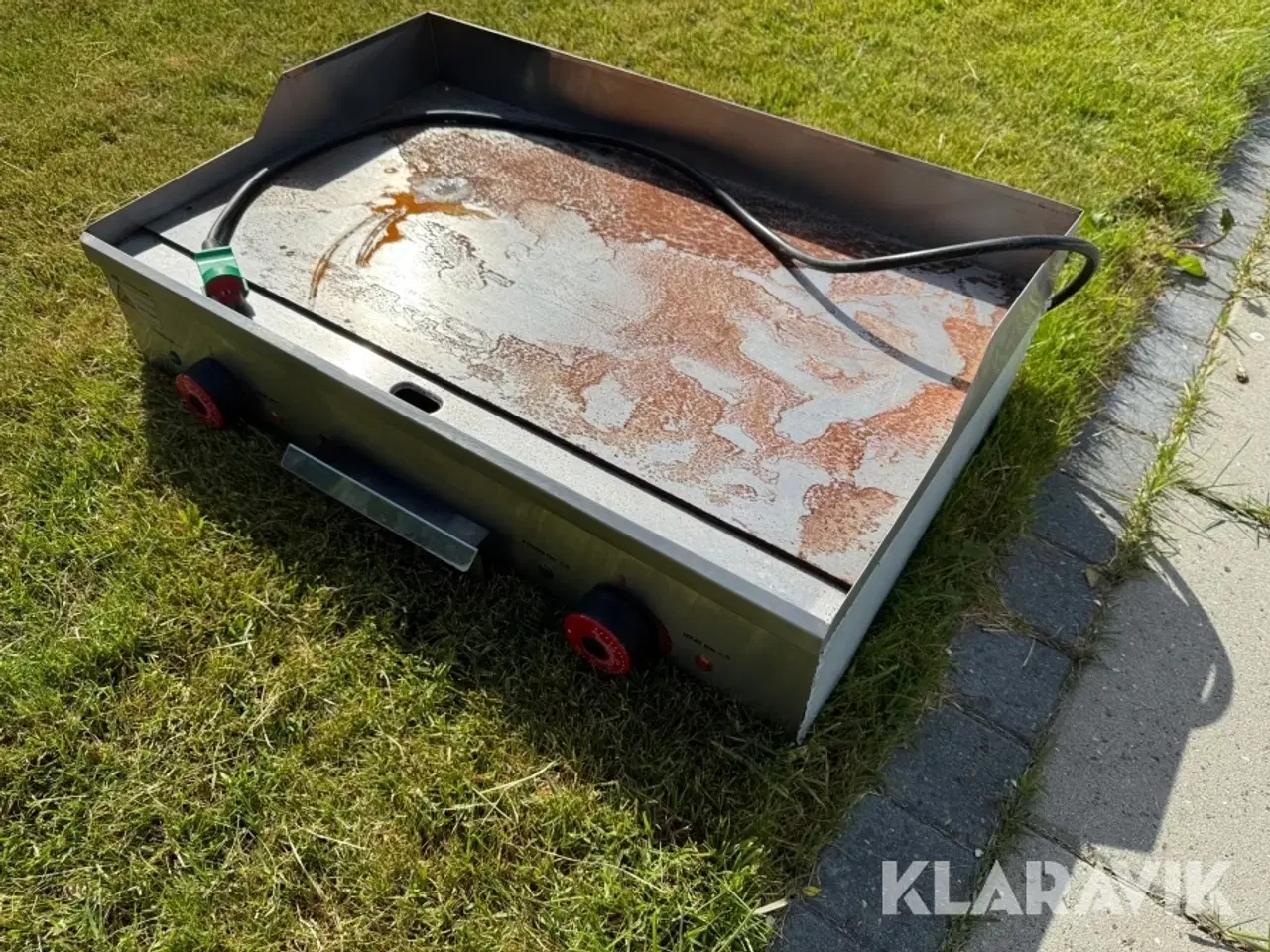 Billede 1 - Varmeplade til foodtruck Electric Gndo EO-82