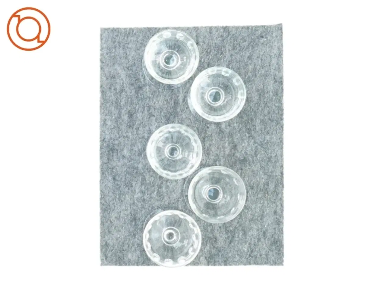 Billede 3 - Snapseglas 5 styk (str. 10 cm x Ø5 cm )