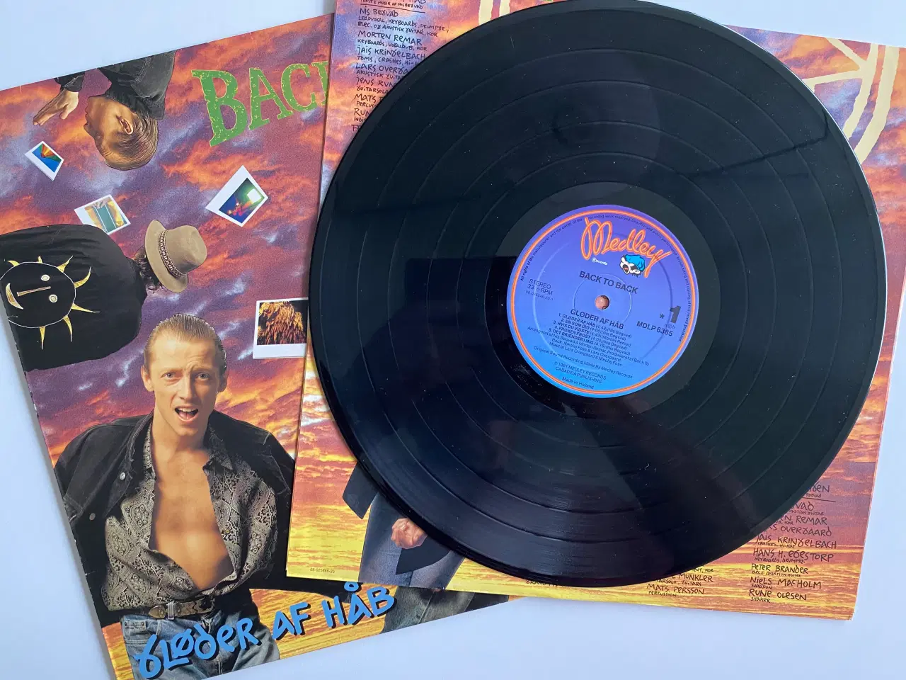 Billede 2 - LP, Back To Back – Gløder Af Håb