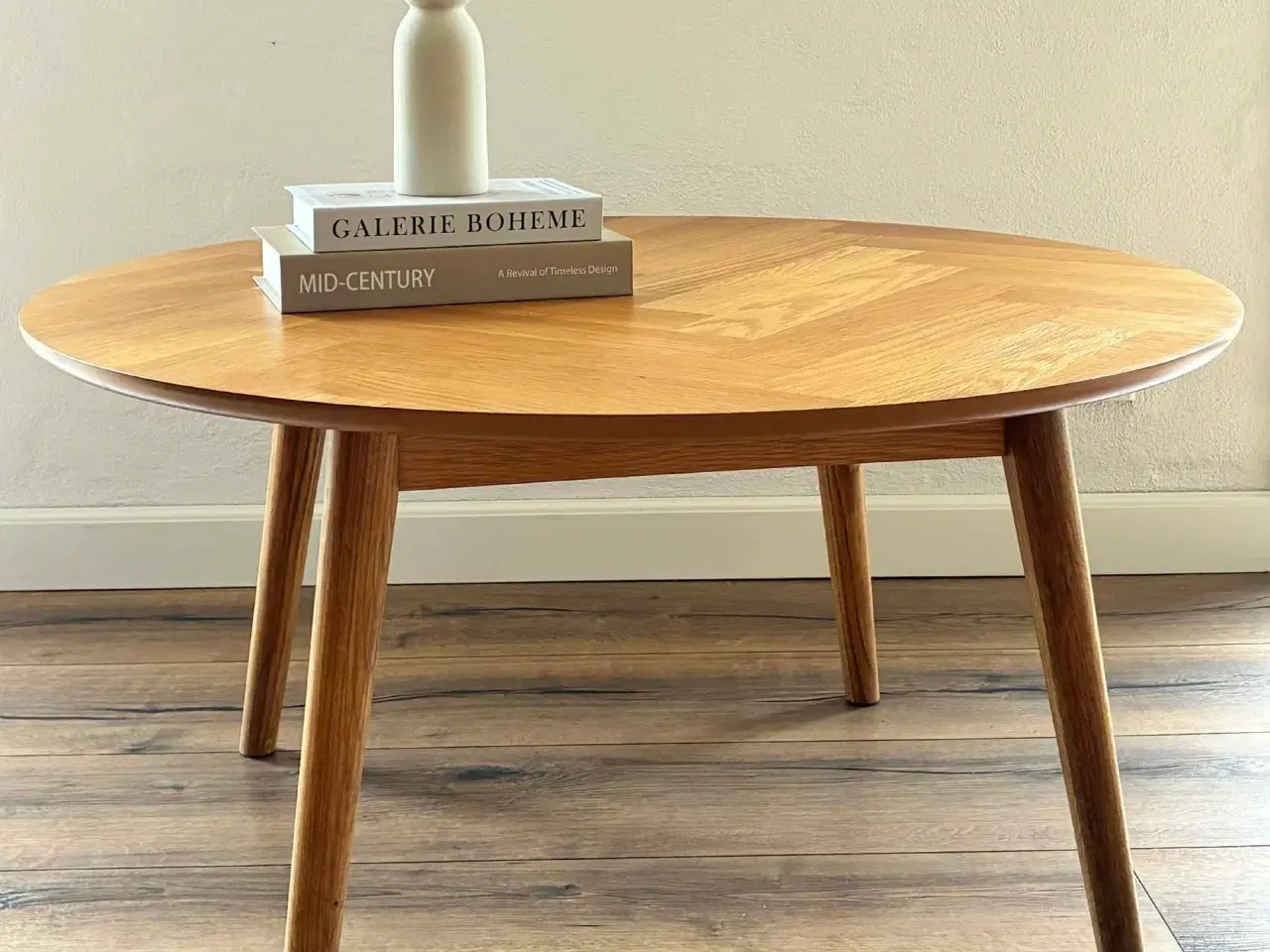 Billede 1 - ILVA richmont rundt sofabord egetræ