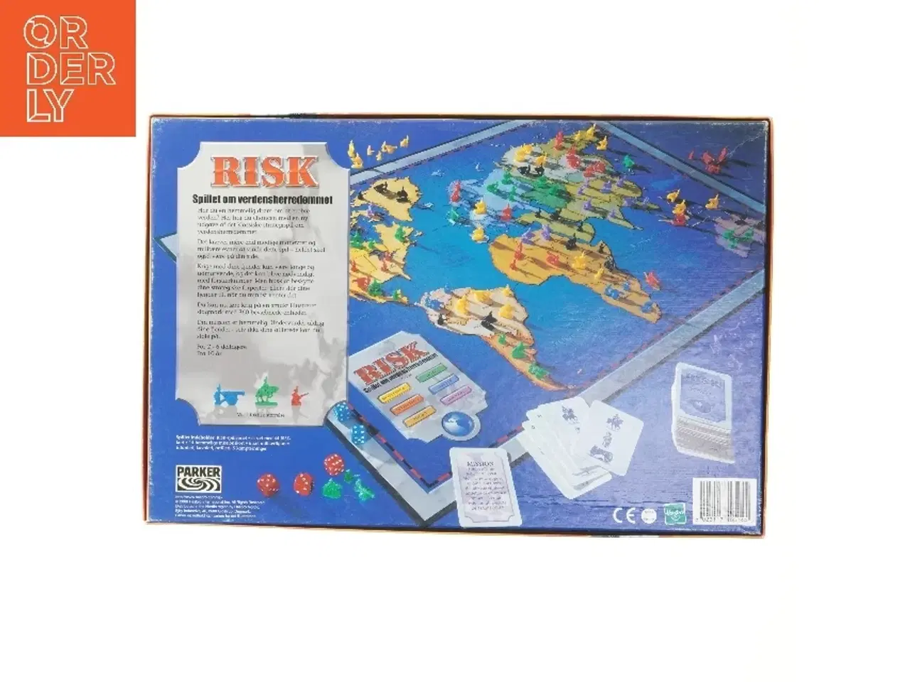 Billede 2 - Risk brætspil fra Parker (str. 40x27 cm)