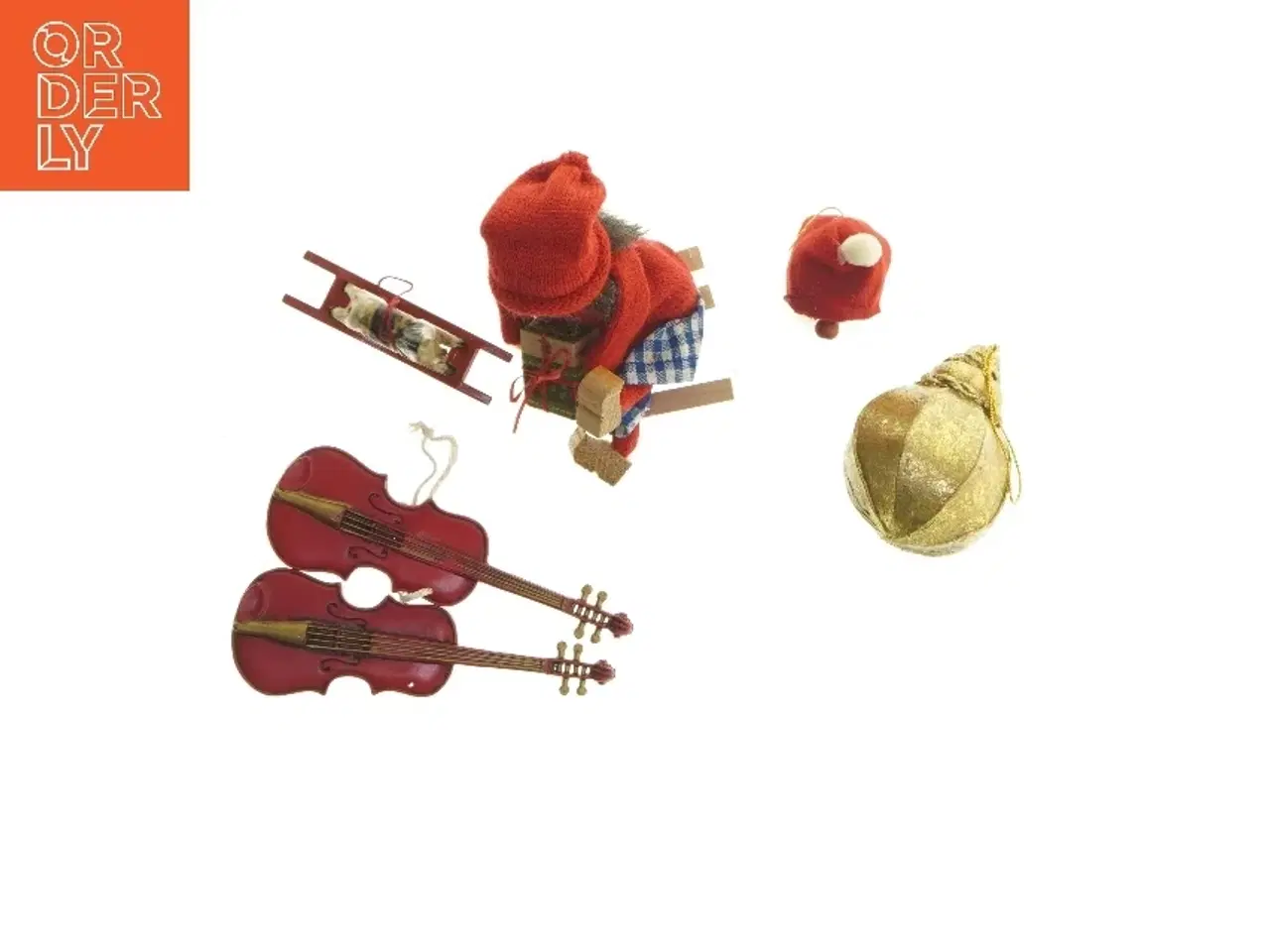 Billede 2 - Dekorative julefigurer (str. 14,5 cm)