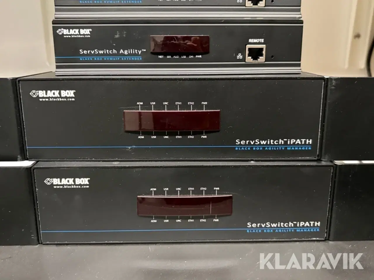 Billede 4 - Switchs Black Box Gigabit Managed Switchs + ServSwitch 42 enheder