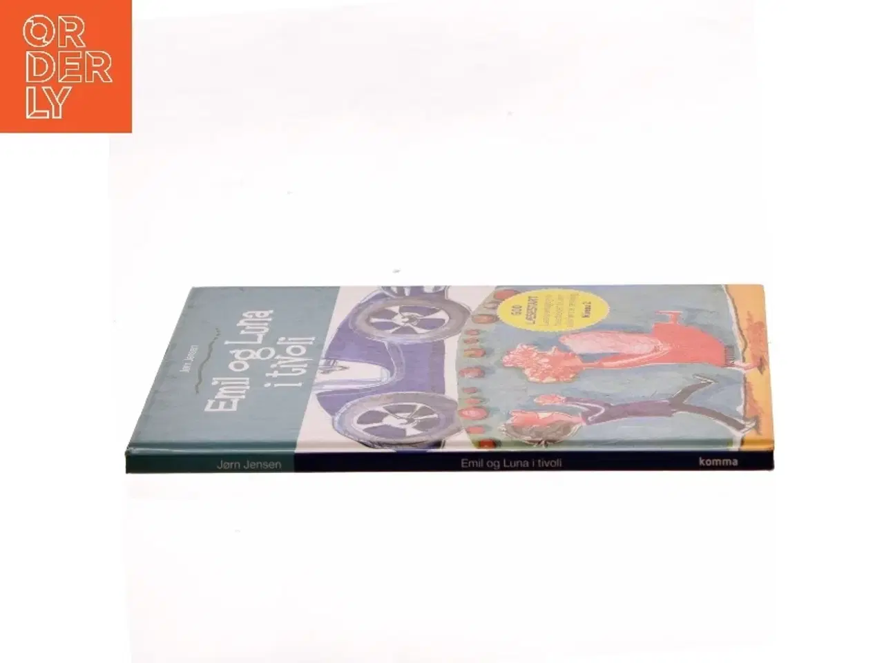 Billede 2 - "Emil og Luna i tivoli" af Jørn Jensen (Bog)