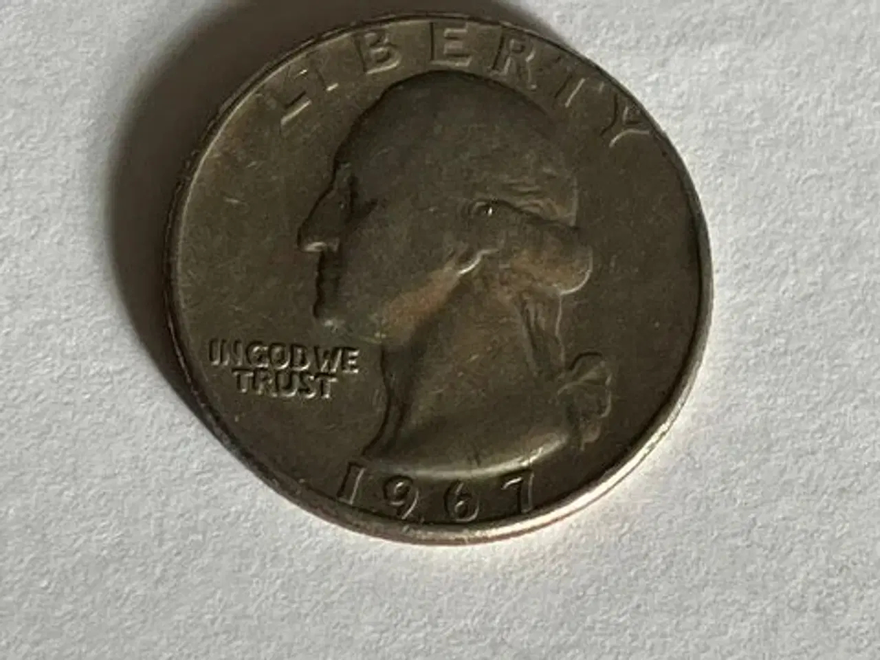 Billede 1 - Quarter Dollar 1967 USA