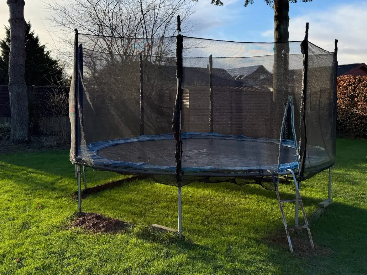 Billede 2 - Trampolin Ø420 sammen med stige