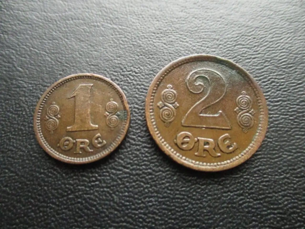 Billede 2 - 1 og 2 øre 1915