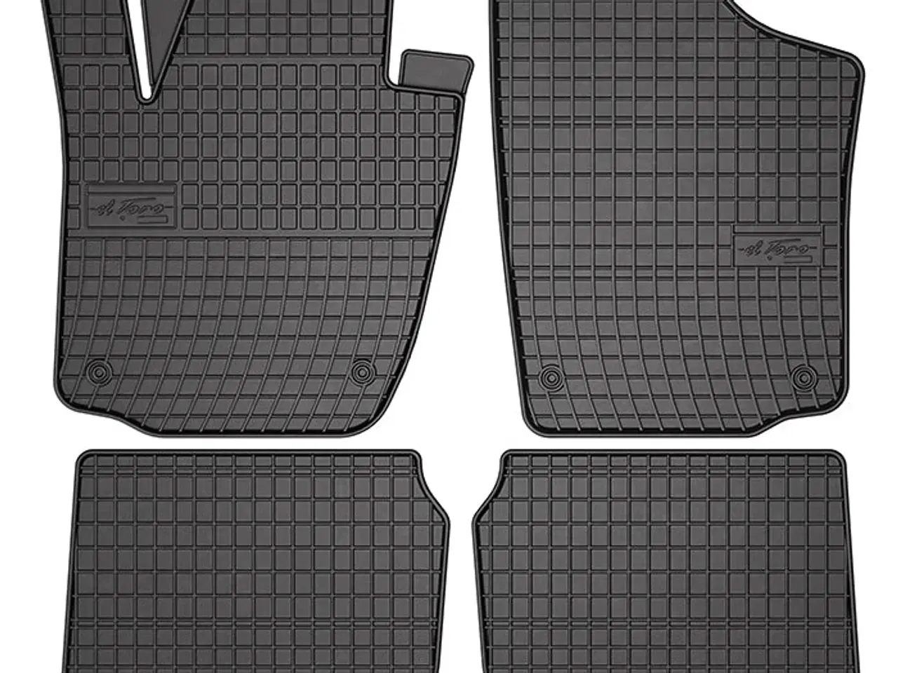 Billede 1 - Gummimåtter Seat Toledo IV, Skoda Rapid, 2012-2019