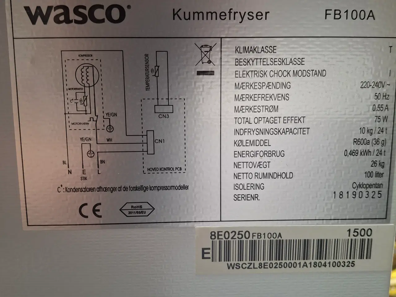 Billede 3 - Lille handy 100 liters kummefryser