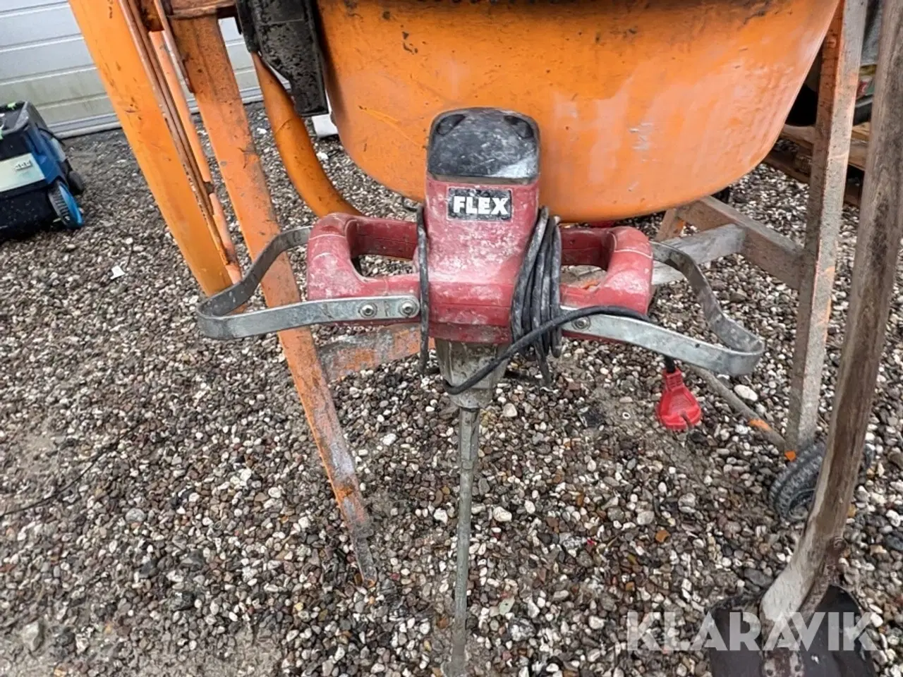 Billede 9 - Betonblander, Røreværk og skovl Betomix B134 Røreværk Flex R502FR